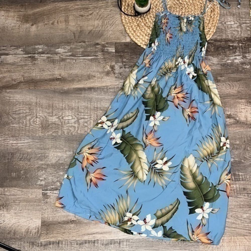 Tropic moon made in Hawaii Hawaiian dress adult size small